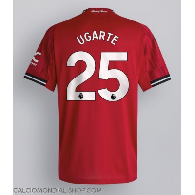 Maglie da calcio Manchester United Manuel Ugarte #25 Prima Maglia 2025-26 Manica Corta Maglie da calcio Manchester United Manuel Ugarte #25 Prima Maglia 2025-26 Manica Corta